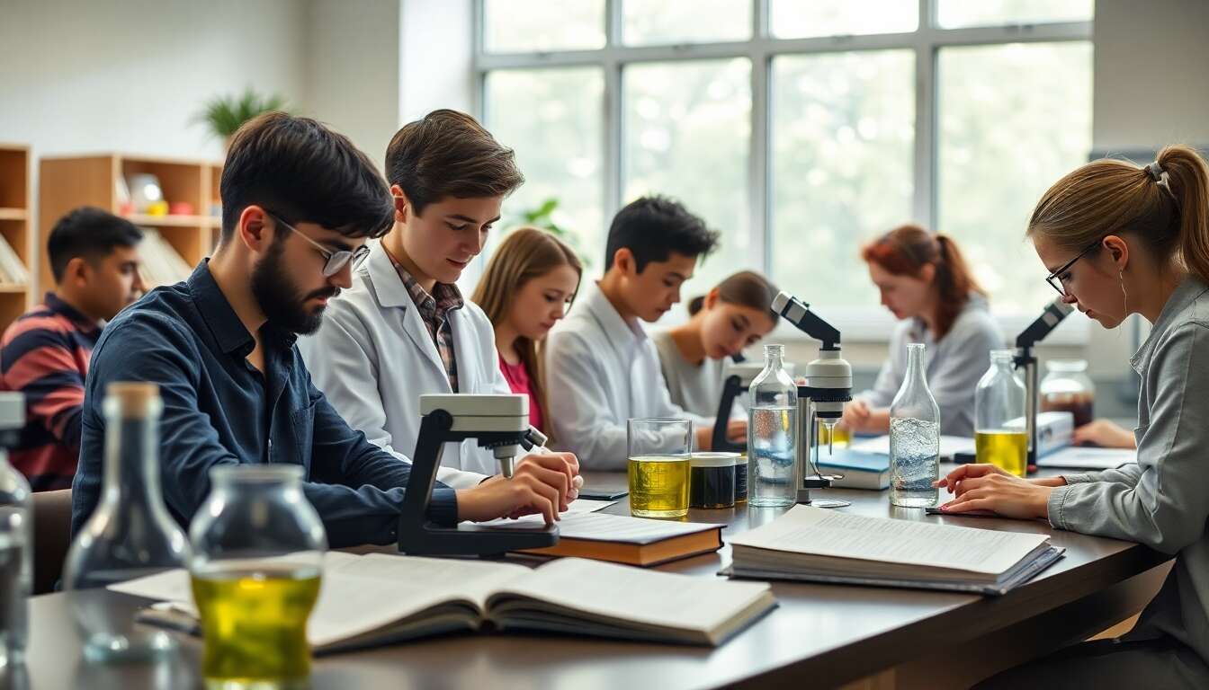Les spécialités et matières des deux parcours