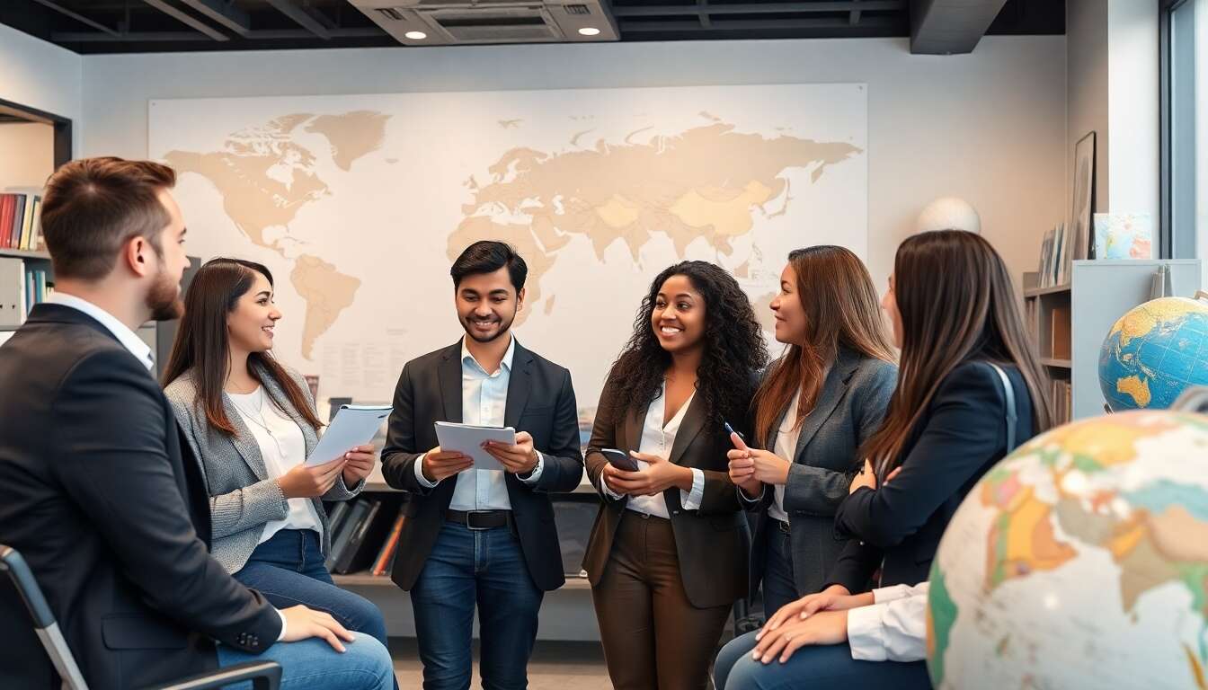 L'importance des stages pour une carrière internationale