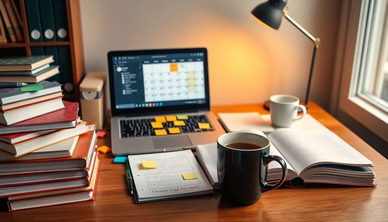 Planifier un calendrier de révisions efficace