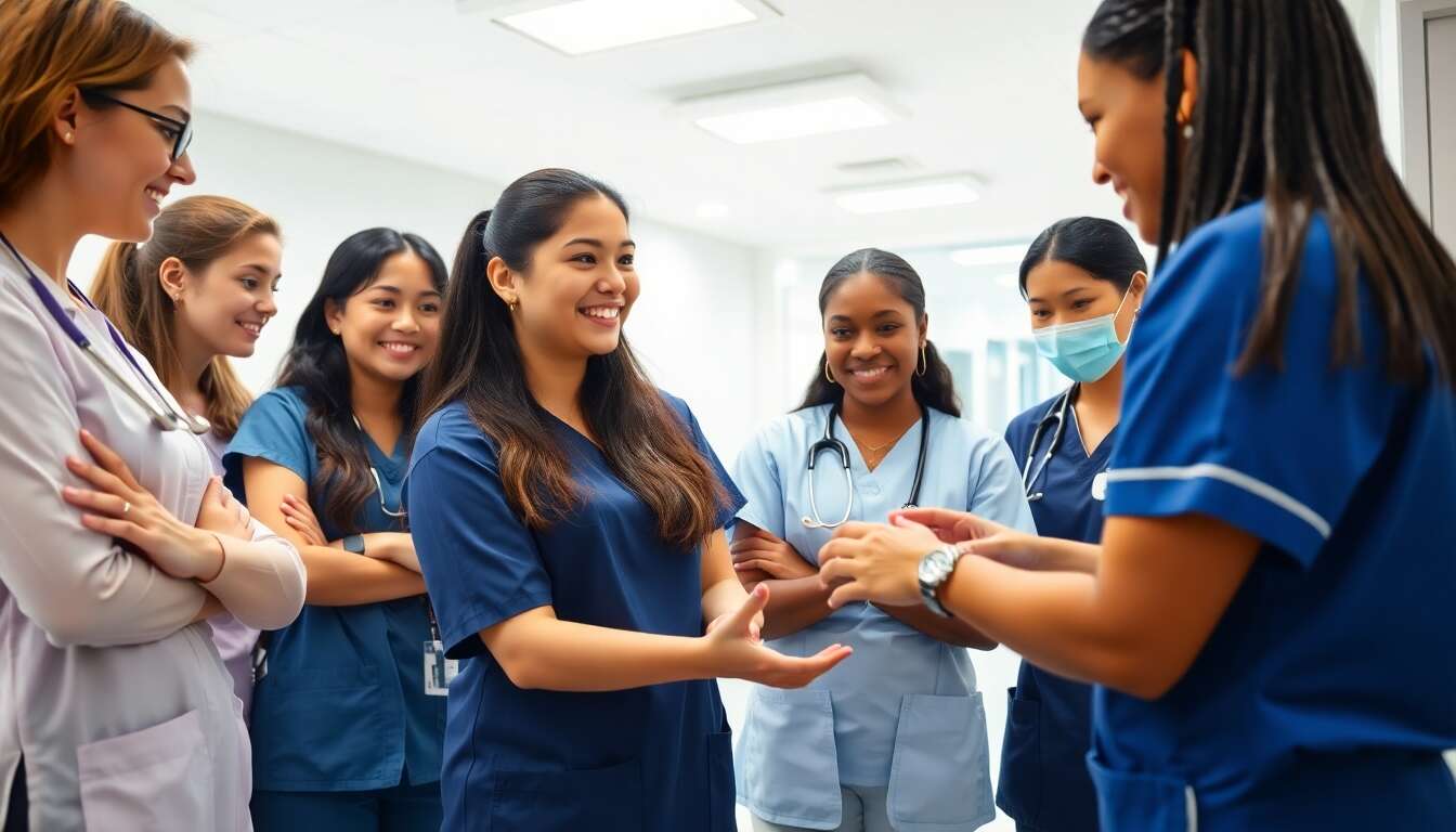 Stages infirmiers : atouts majeurs pour élèves en ST2S