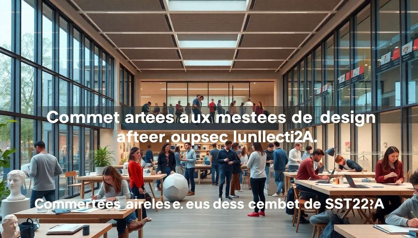 Comment accéder aux meilleures écoles de design après un bac STD2A