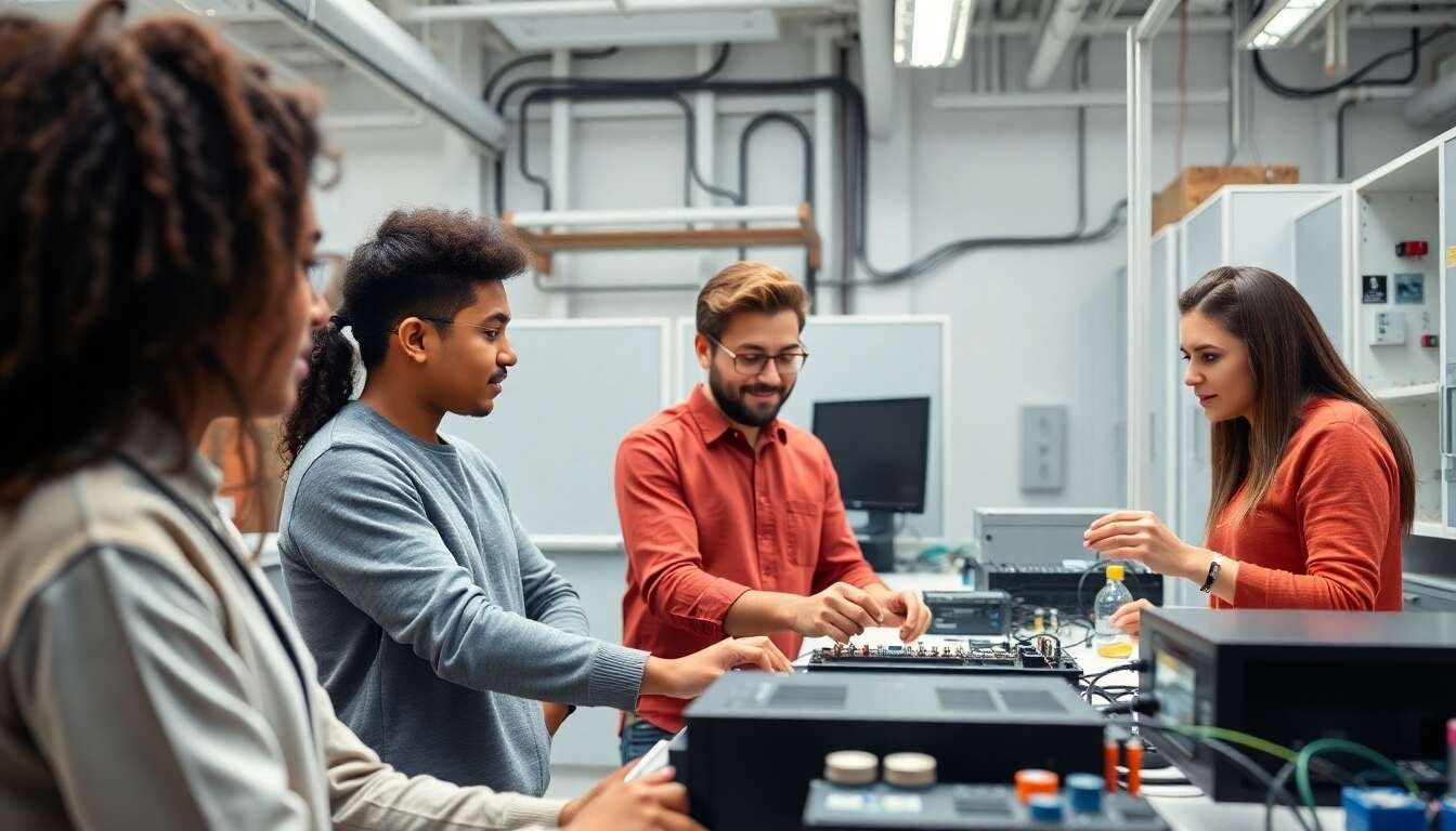 Débouchés professionnels en génie électrique après un bac sti2d