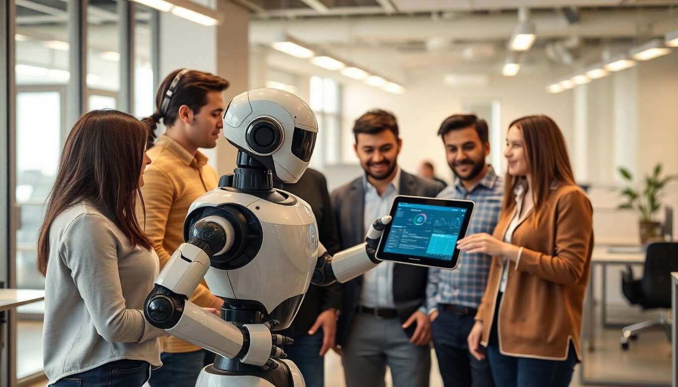 Robots collaboratifs : un atout pour le travail d'équipe