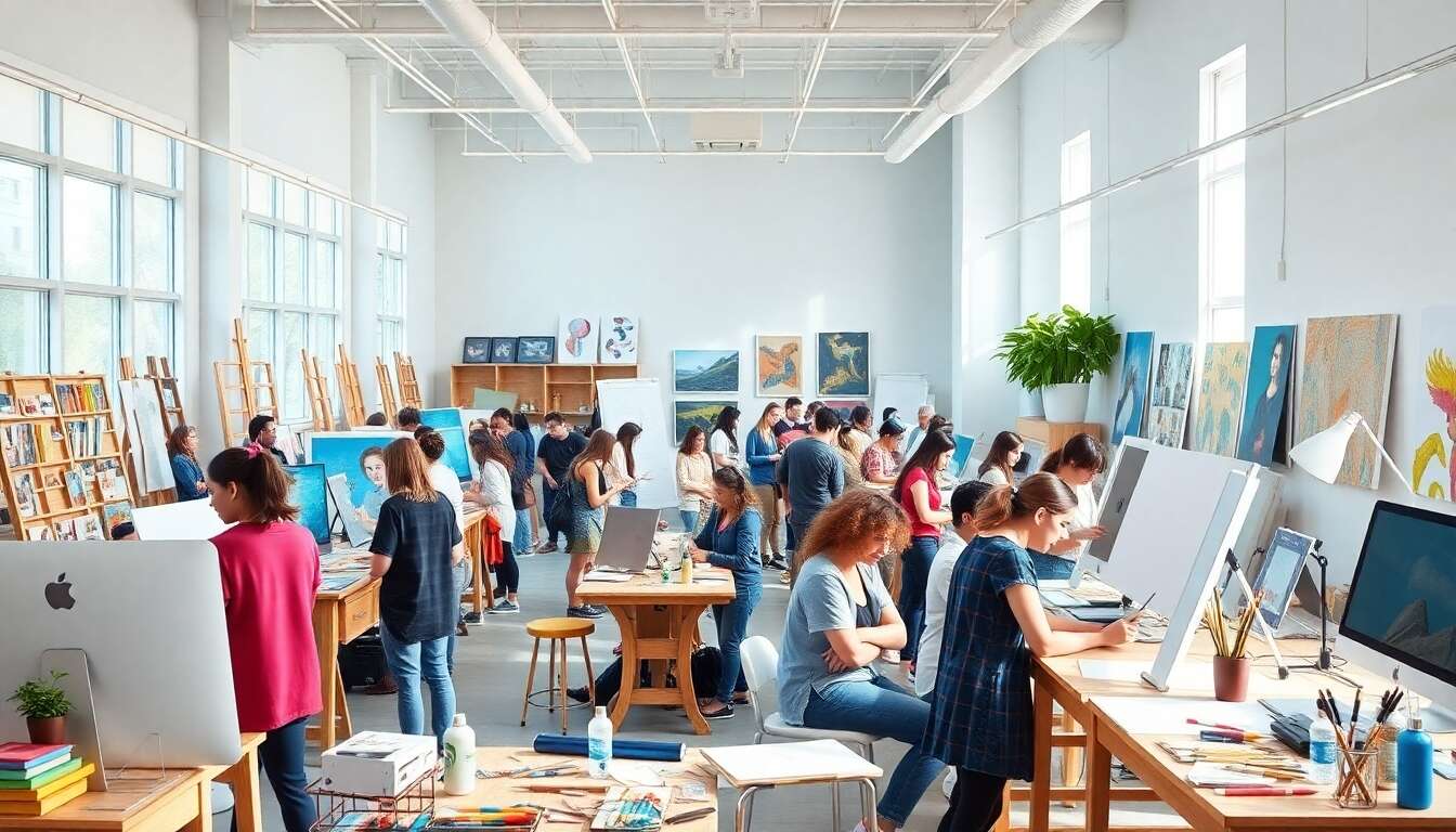 Les écoles d'art et leurs atouts