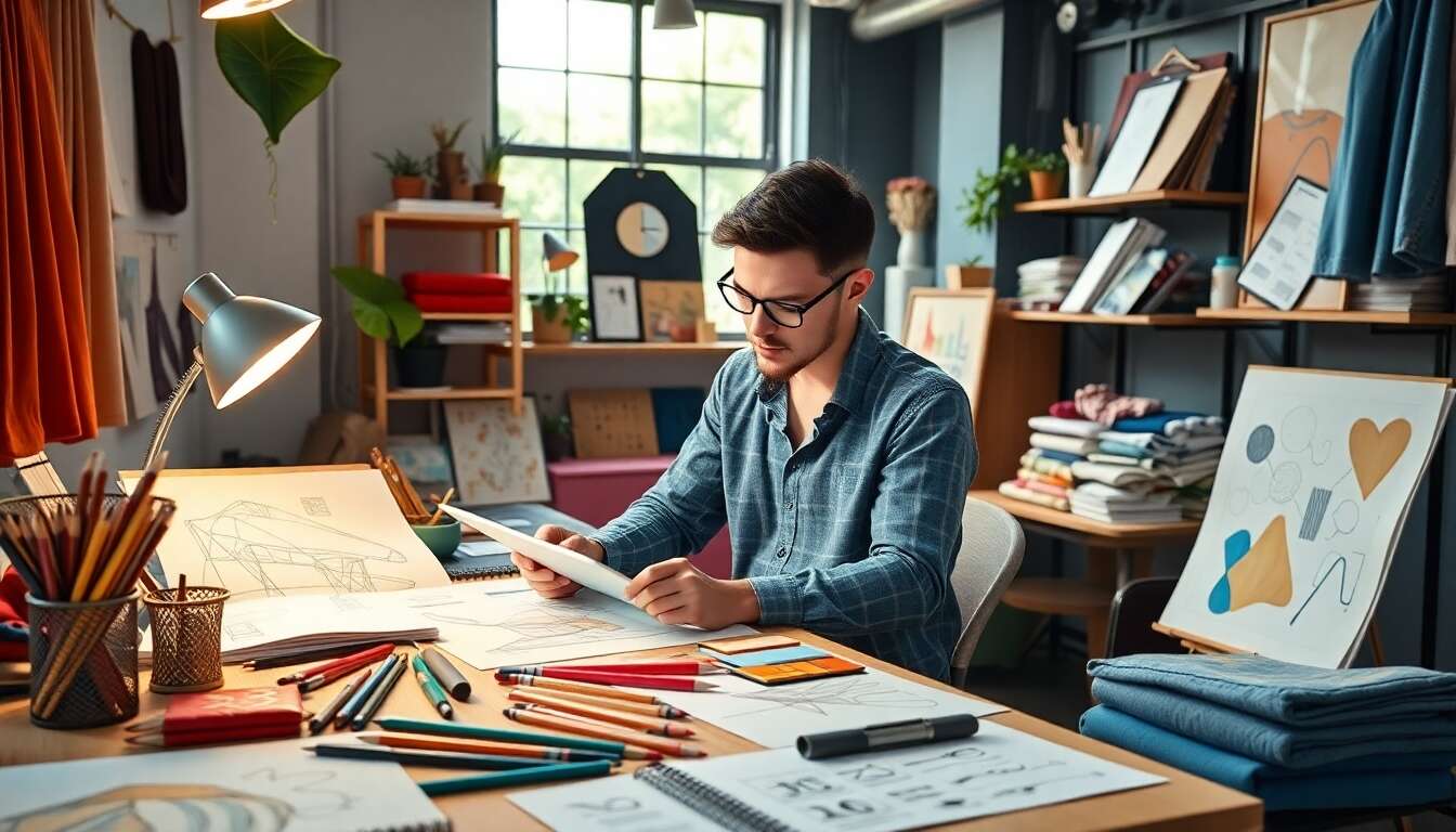 Les métiers créatifs en vogue