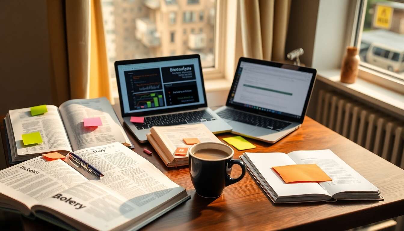 Planifier ses révisions pour le bts bioanalyses