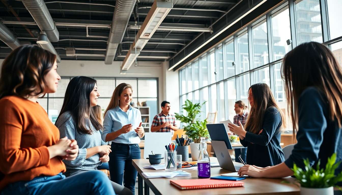 Explorer des environnements professionnels dynamiques et innovants