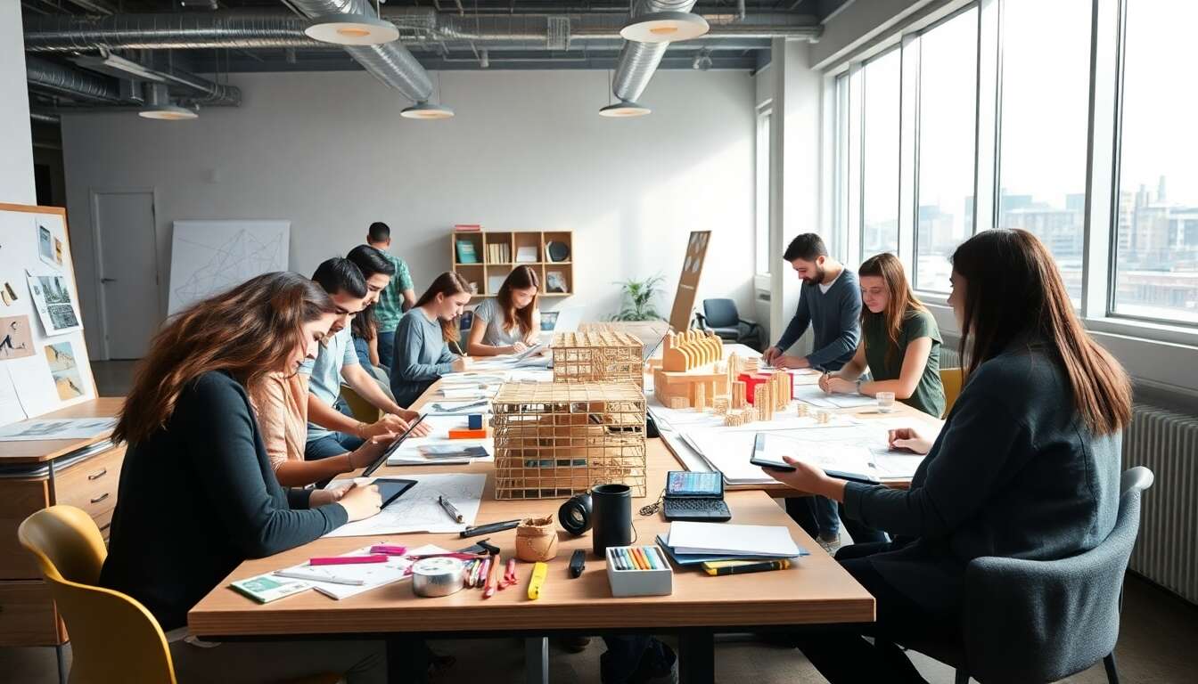 Les objectifs des stages en design d'espace