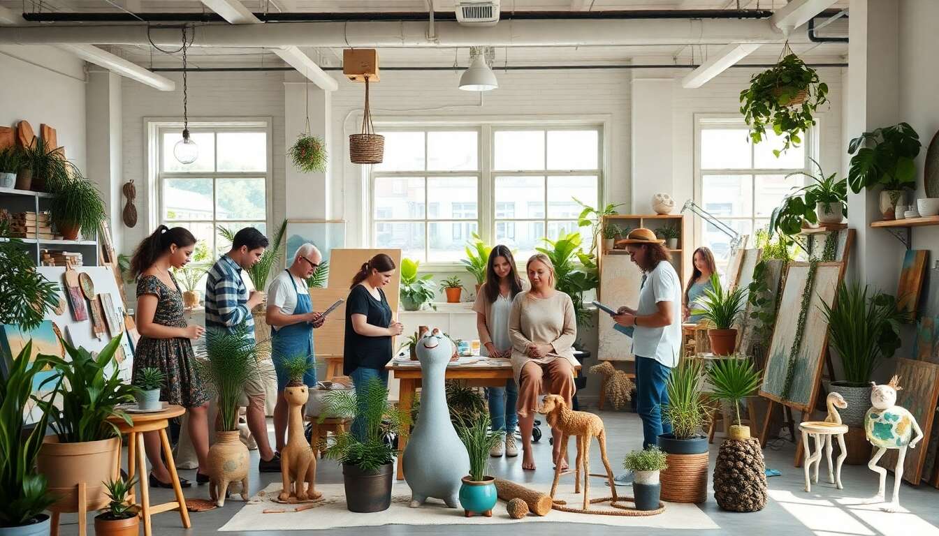 Collaborations entre artistes et &eacute;cologistes