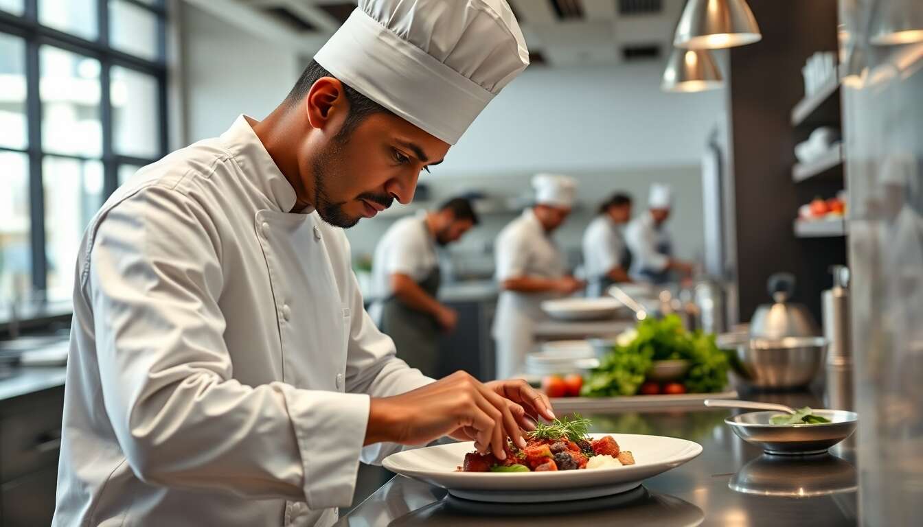 Carrière de chef de cuisine : défis et opportunités après un diplôme STHR