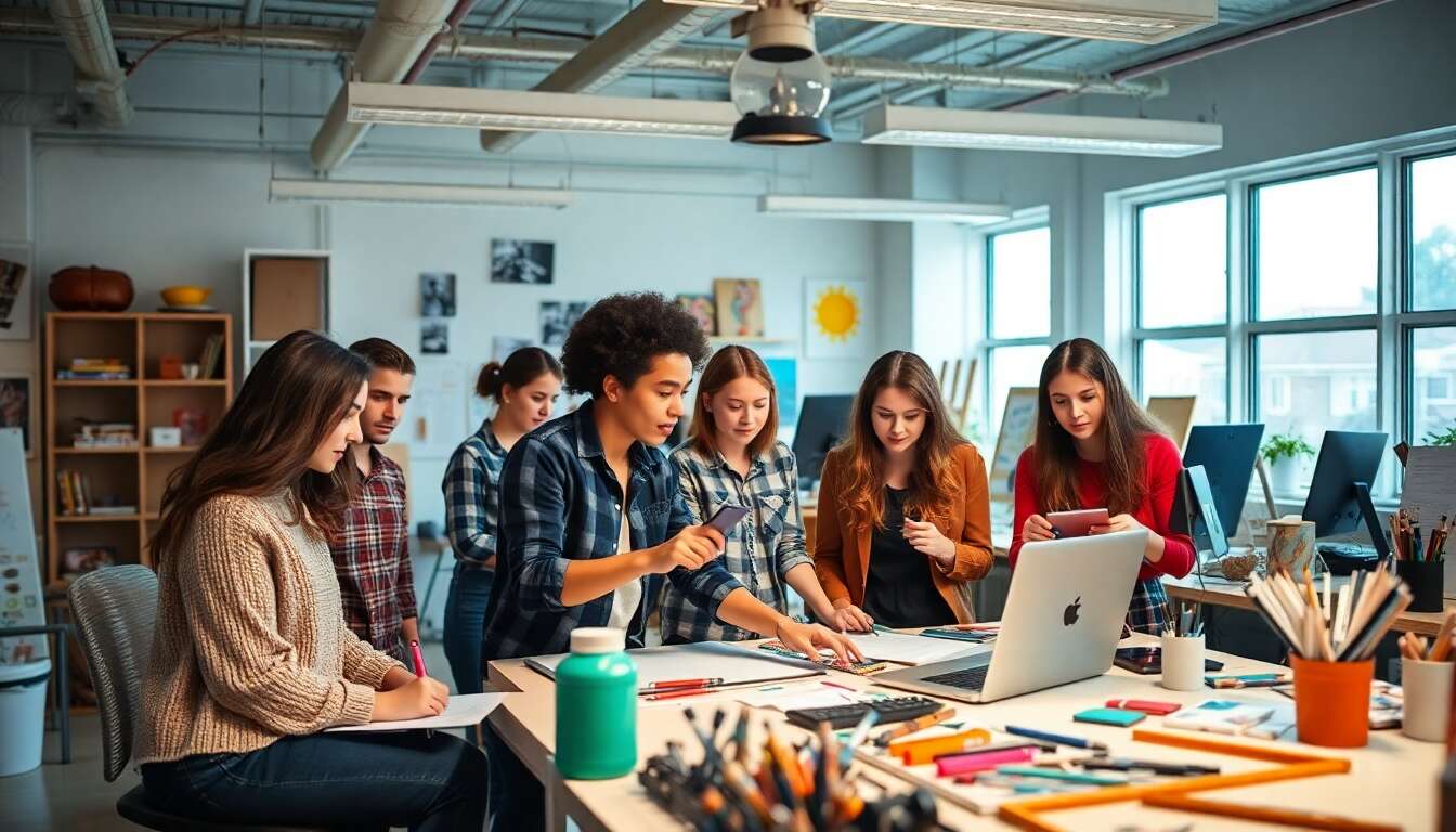 Carri&egrave;res et d&eacute;bouch&eacute;s : des options vari&eacute;es apr&egrave;s une licence en arts plastiques