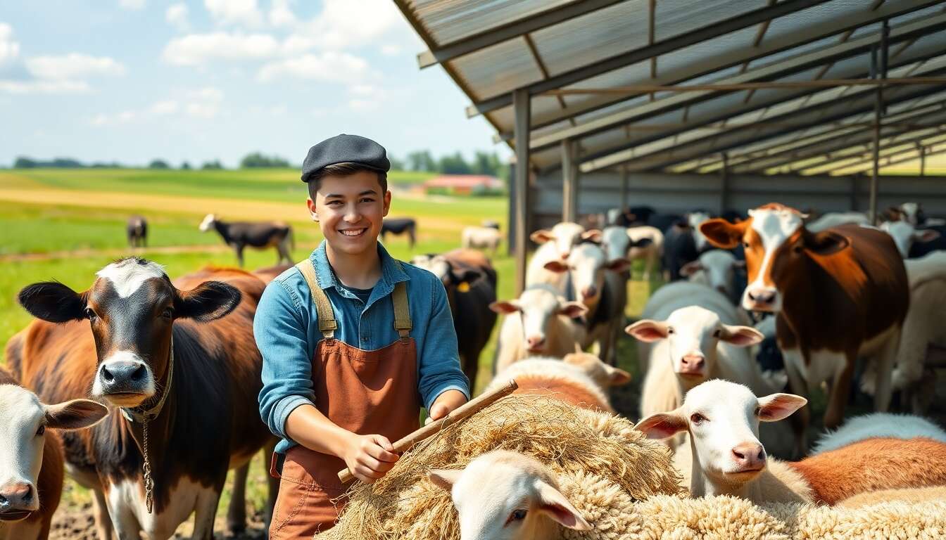 Contenu et objectifs du btsa productions animales