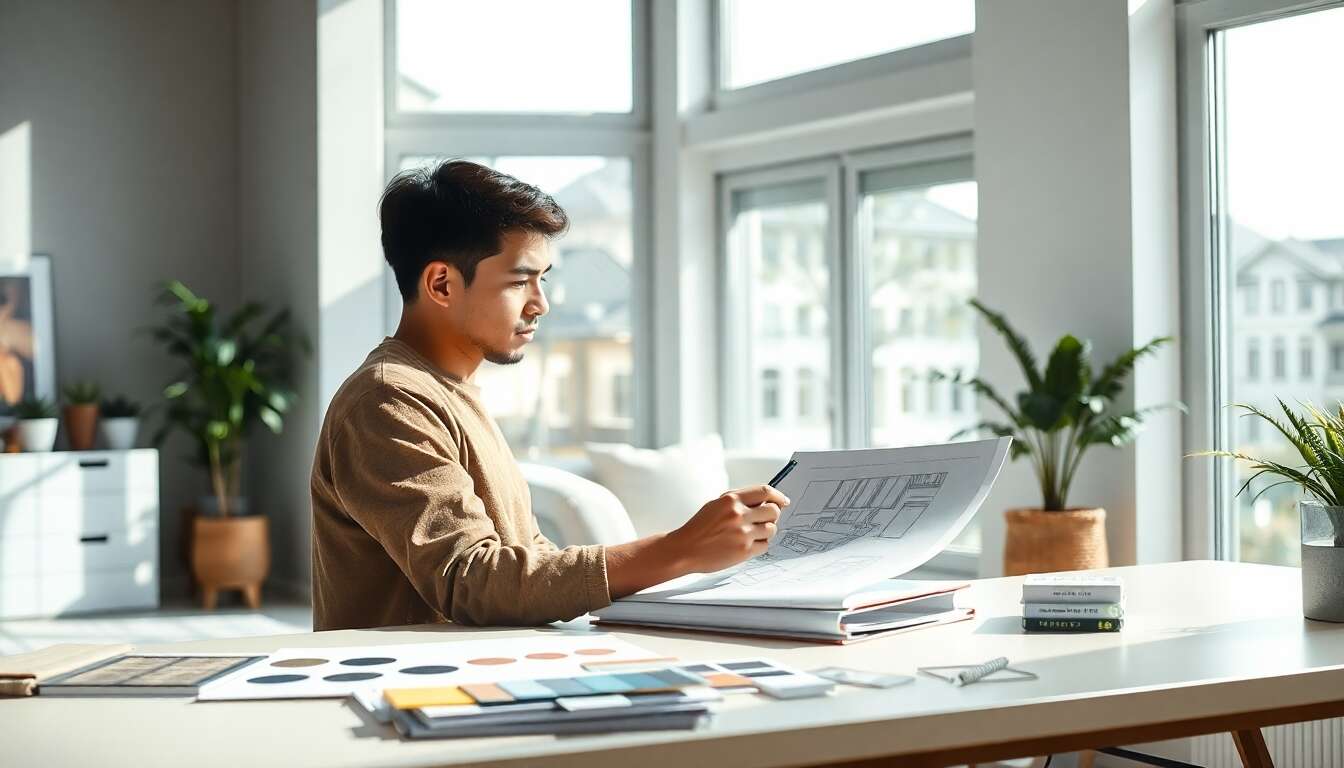 Les d&eacute;bouch&eacute;s apr&egrave;s un bac std2a pour les futurs architectes d'int&eacute;rieur