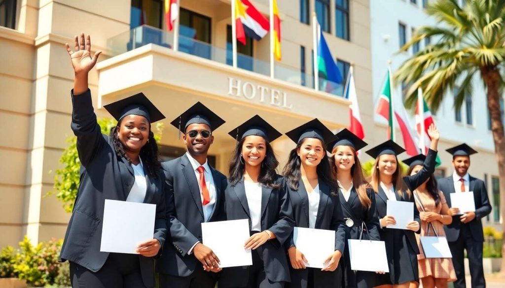 Opportunités internationales avec une licence en gestion hôtelière