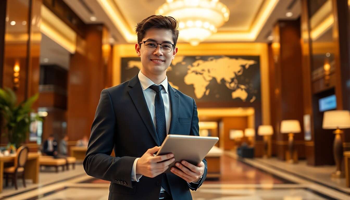 &eacute;tudier la gestion h&ocirc;teli&egrave;re : une porte ouverte sur le monde