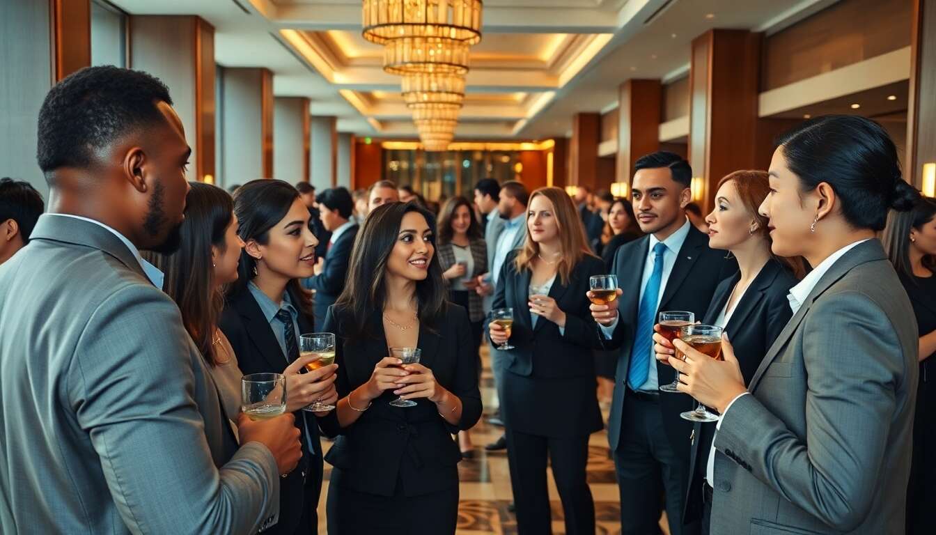 R&eacute;seautage international et voyages professionnels