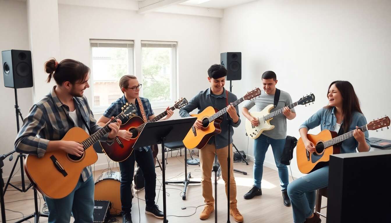 Les formations pour acc&eacute;der au secteur musical