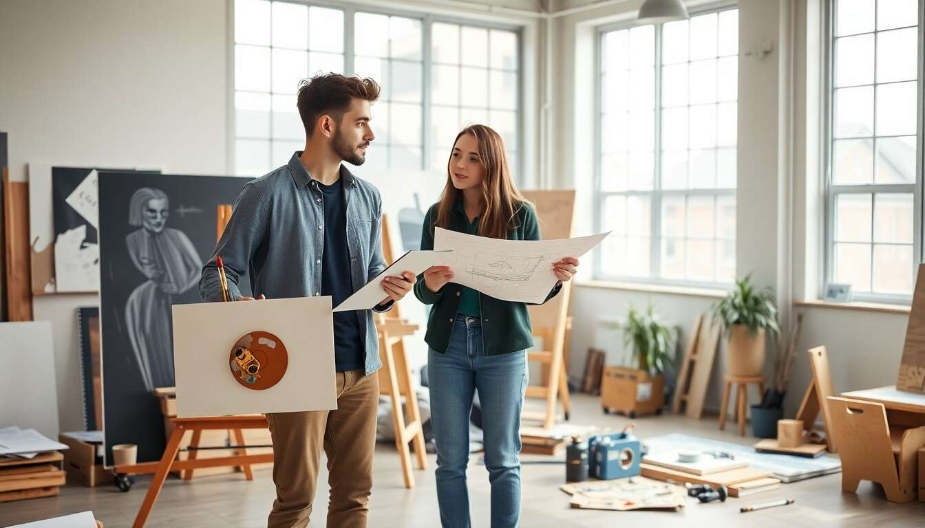 D&eacute;bouch&eacute;s professionnels dans les arts plastiques et le design