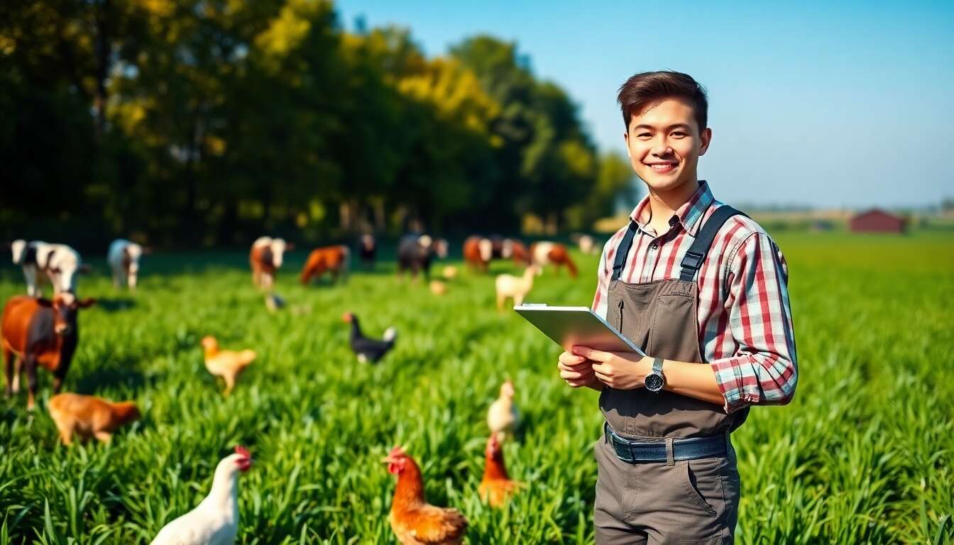 Parcours professionnel après un STAV BTS productions animales