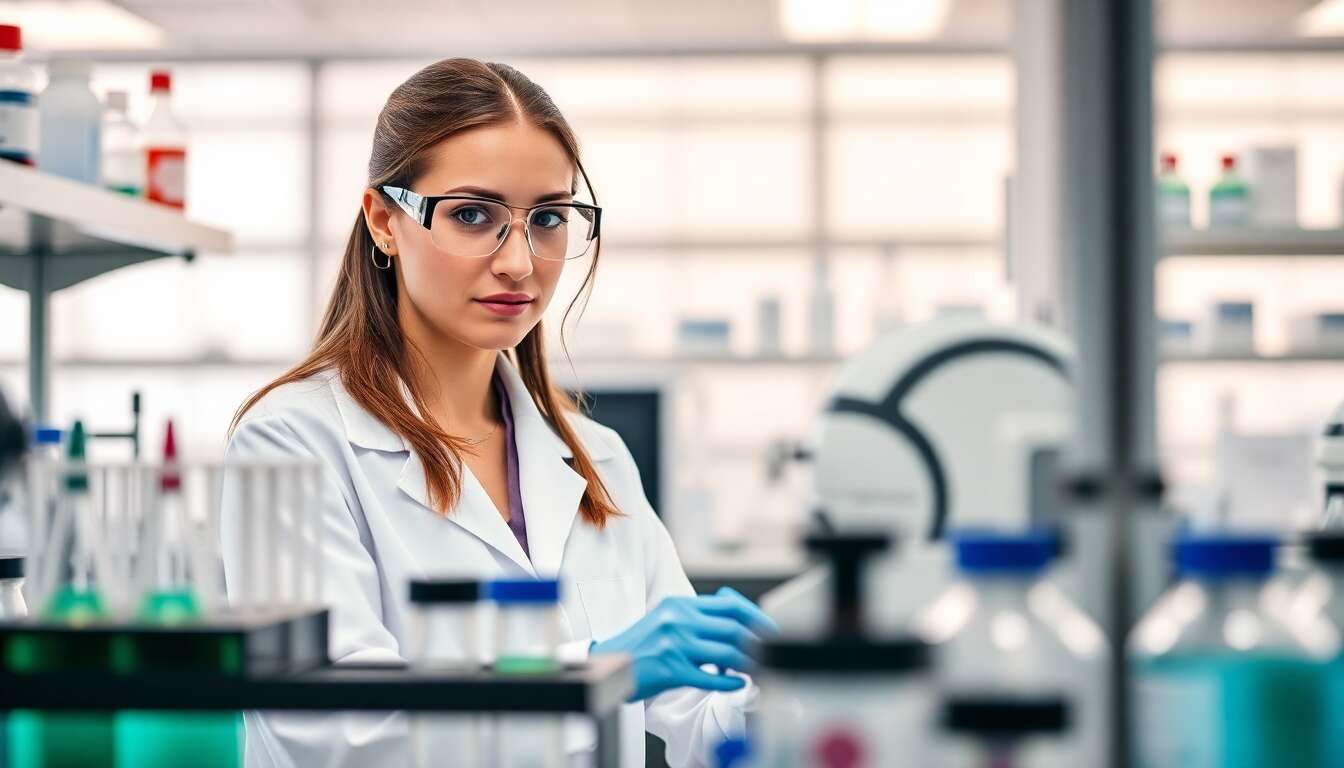 Pr&eacute;sentation du m&eacute;tier de technicienne de laboratoire