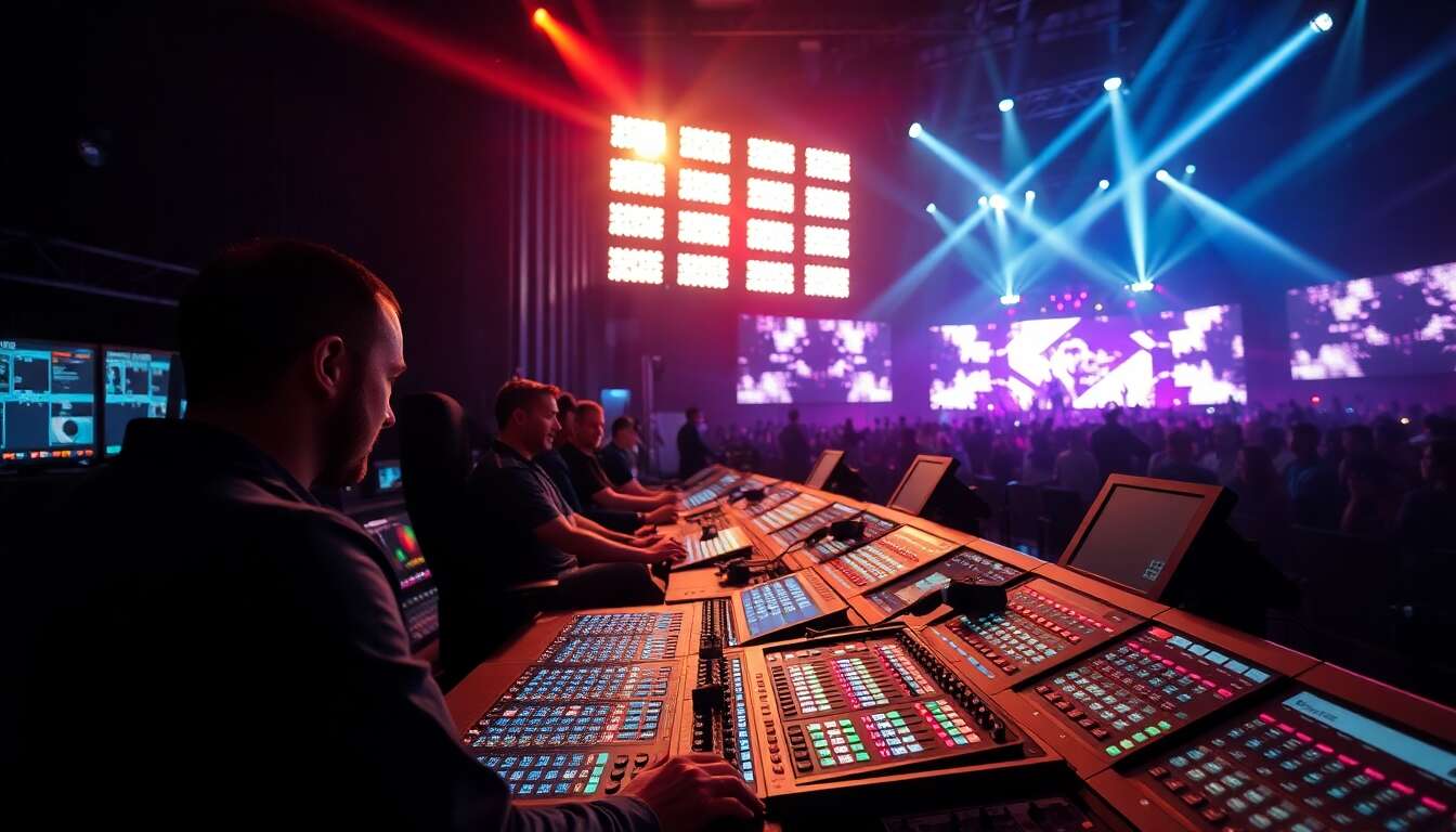 Formations et apprentissages en r&eacute;gie lumi&egrave;re