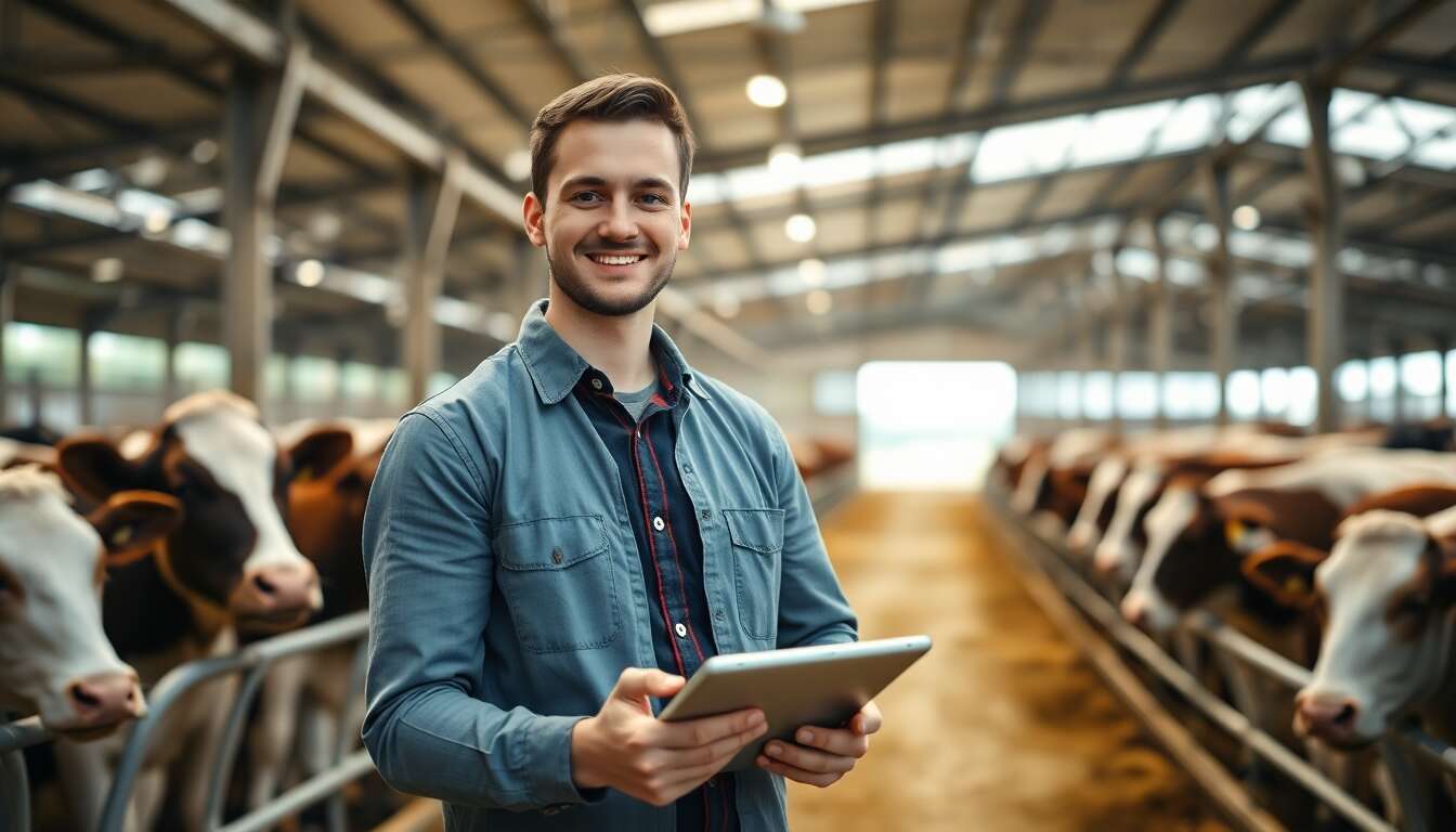 Les m&eacute;tiers accessibles apr&egrave;s un bts production animale