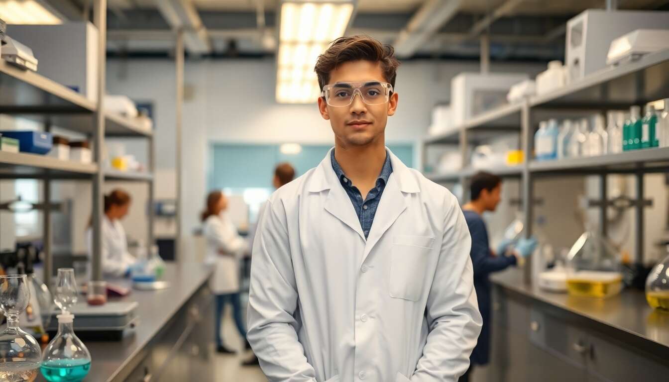 Les m&eacute;tiers en biotechnologie accessibles avec un bac stl