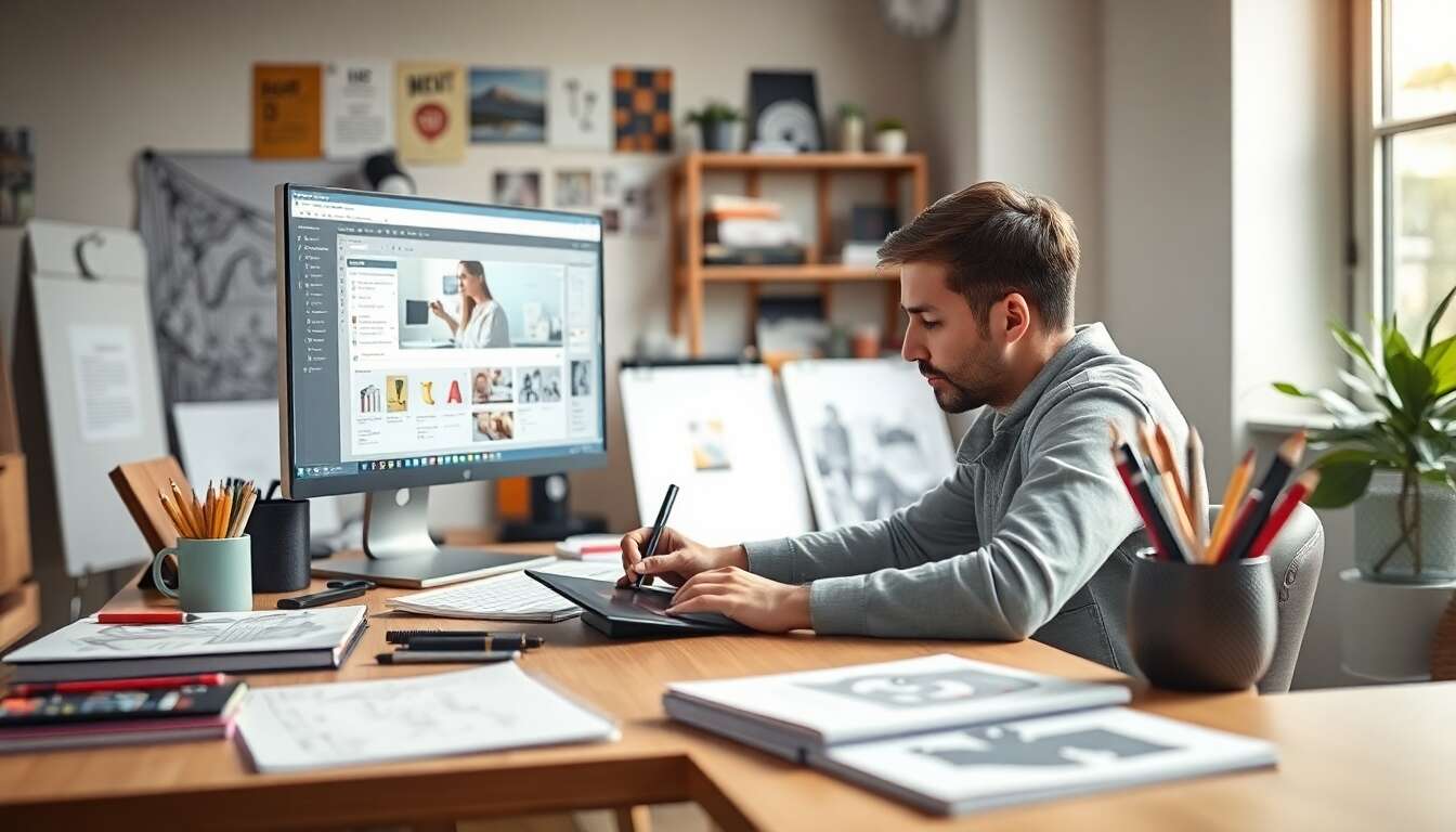 Les missions principales du designer graphique en std2a