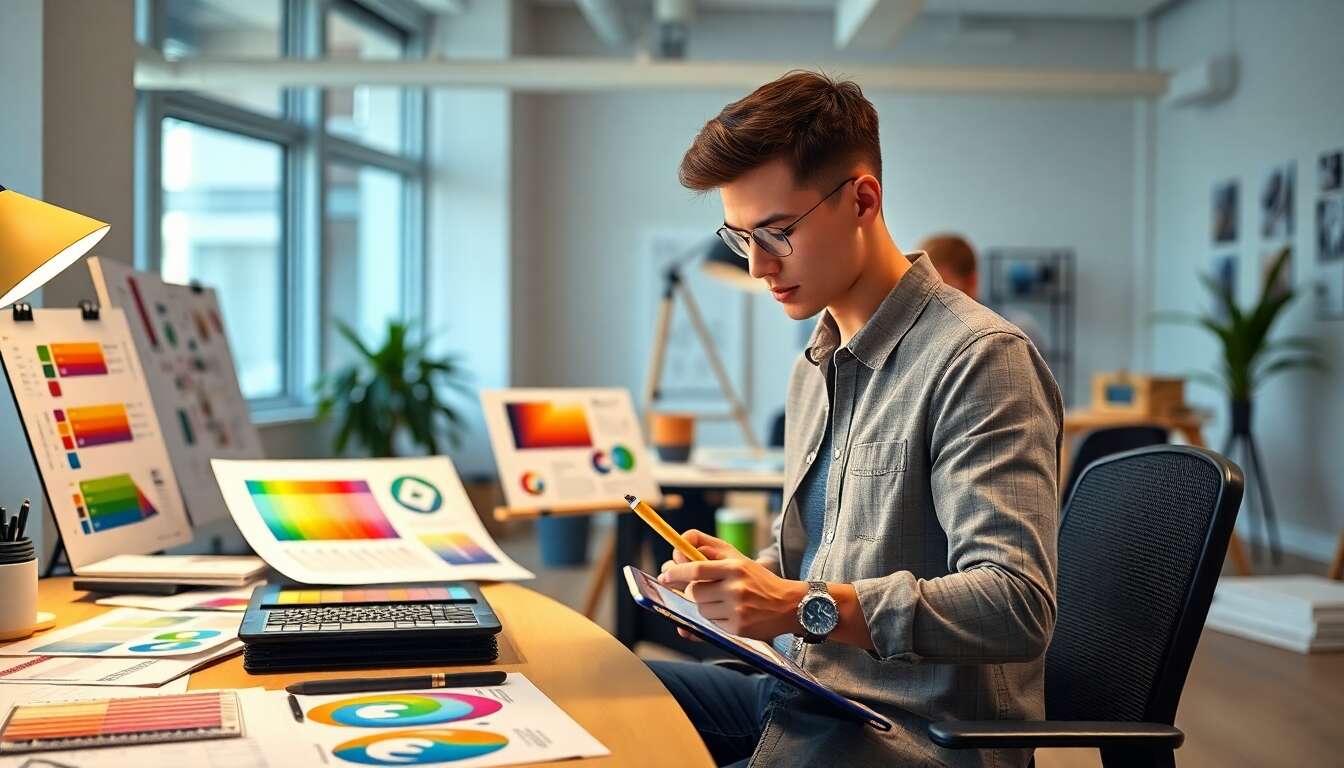 Perspectives de carri&egrave;re et d&eacute;bouch&eacute;s pour un designer graphique