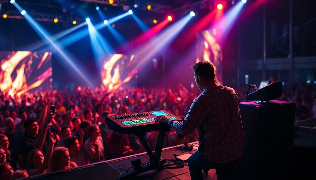 Innovation technologique dans la musique en live