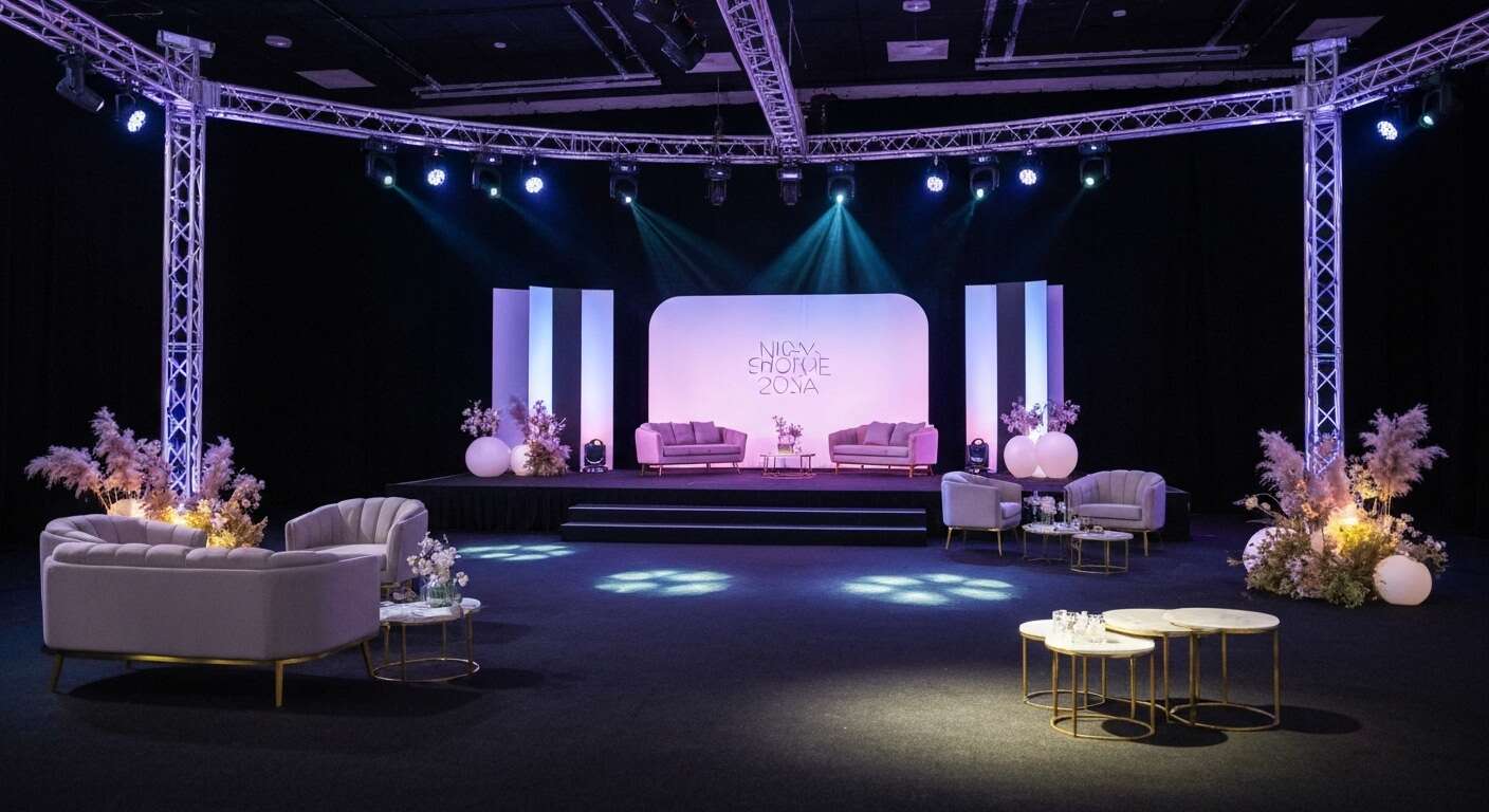 Sc&eacute;nographie &eacute;v&eacute;nementielle : cr&eacute;er un impact visuel