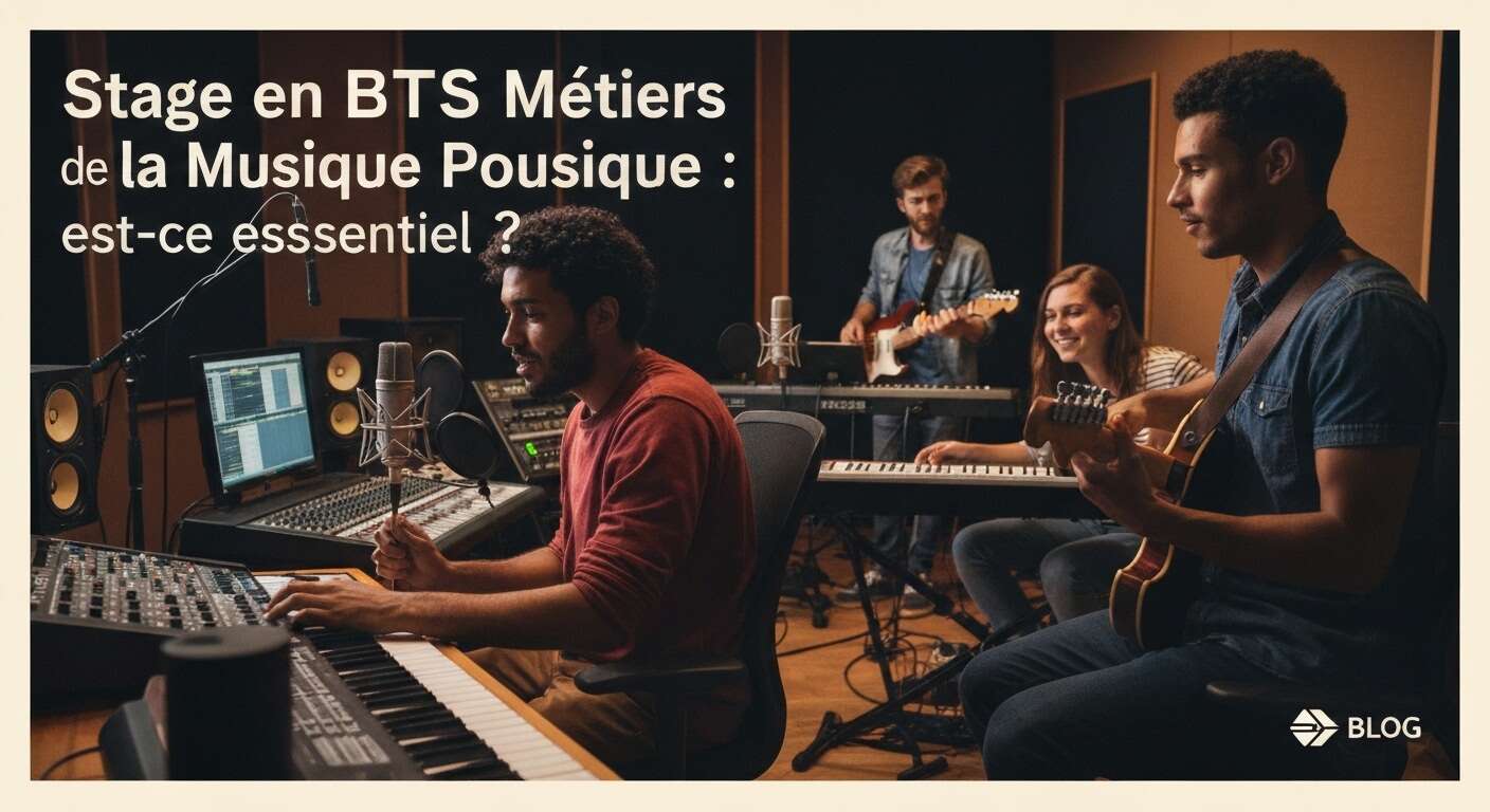 Stage en BTS Métiers de la Musique : pourquoi est-ce essentiel ?