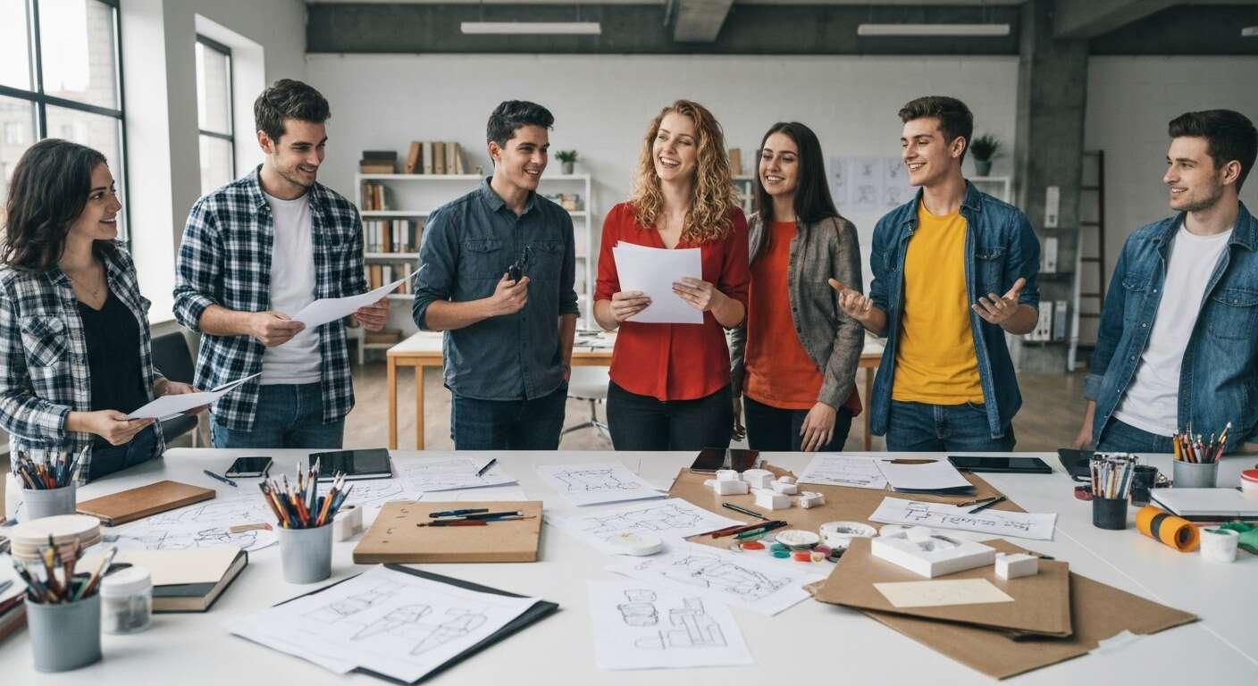 D&eacute;couverte du bac std2a : une porte vers les m&eacute;tiers d'art et du design