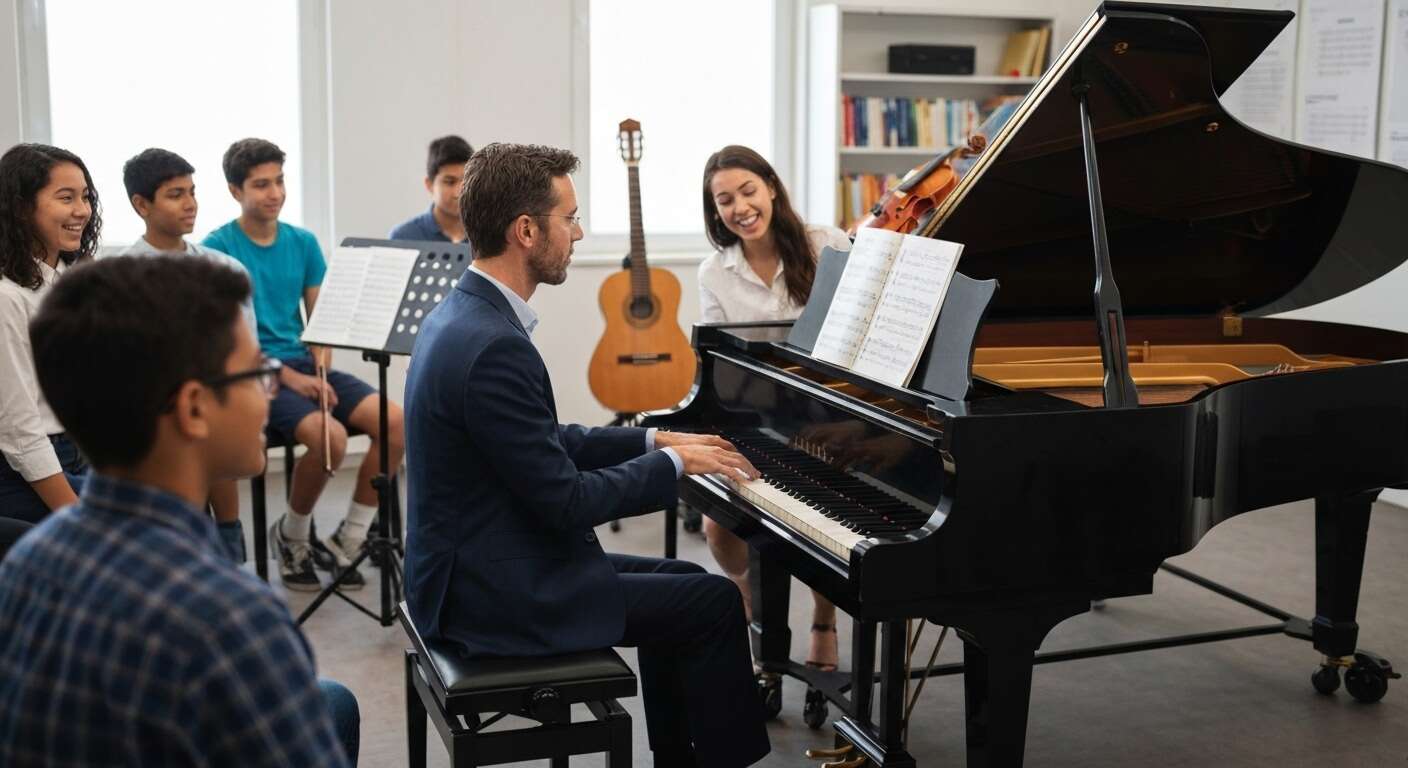 Comp&eacute;tences cl&eacute;s pour &ecirc;tre un bon professeur de musique