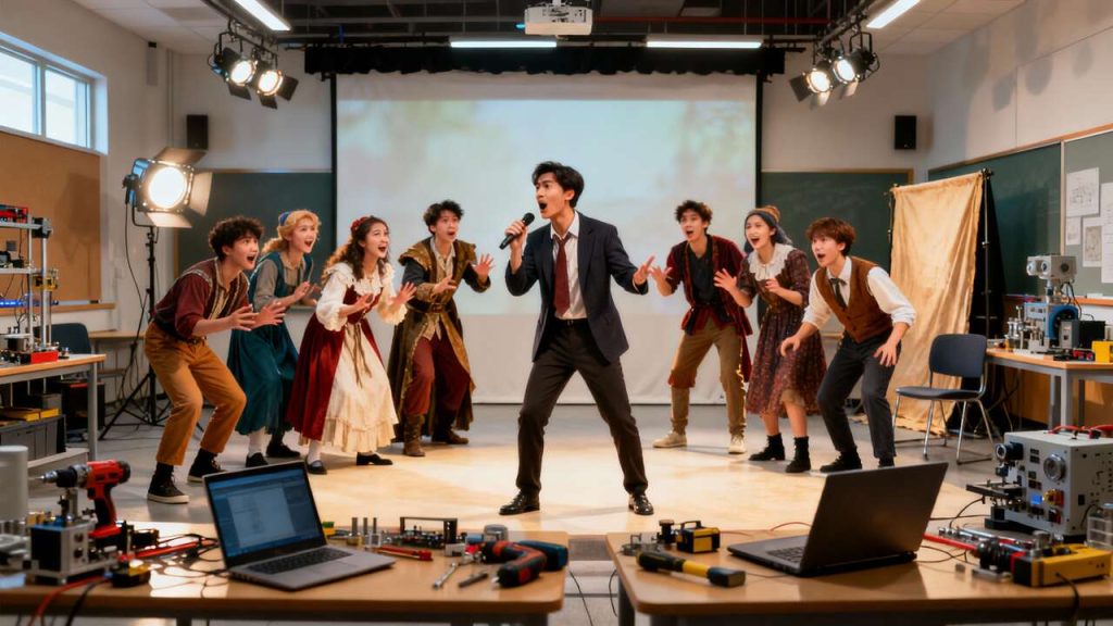 Pourquoi intégrer le théâtre aux études techniques après le bac ?