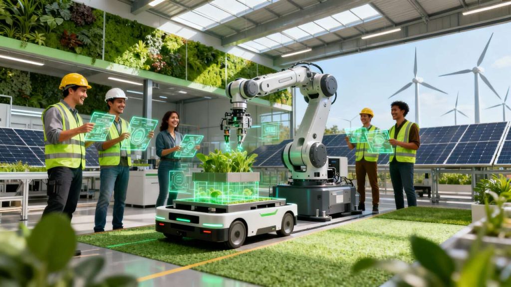 Innovations de l'industrie 4.0 pour un développement durable