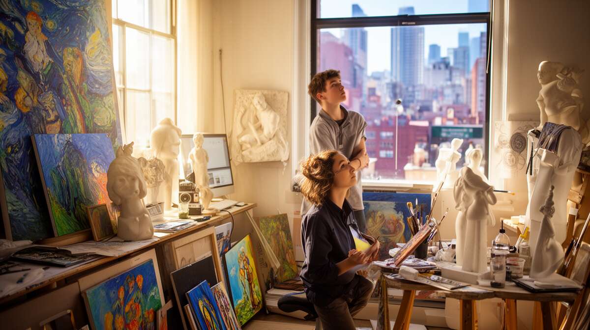 Exploration des sp&eacute;cialisations artistiques disponibles