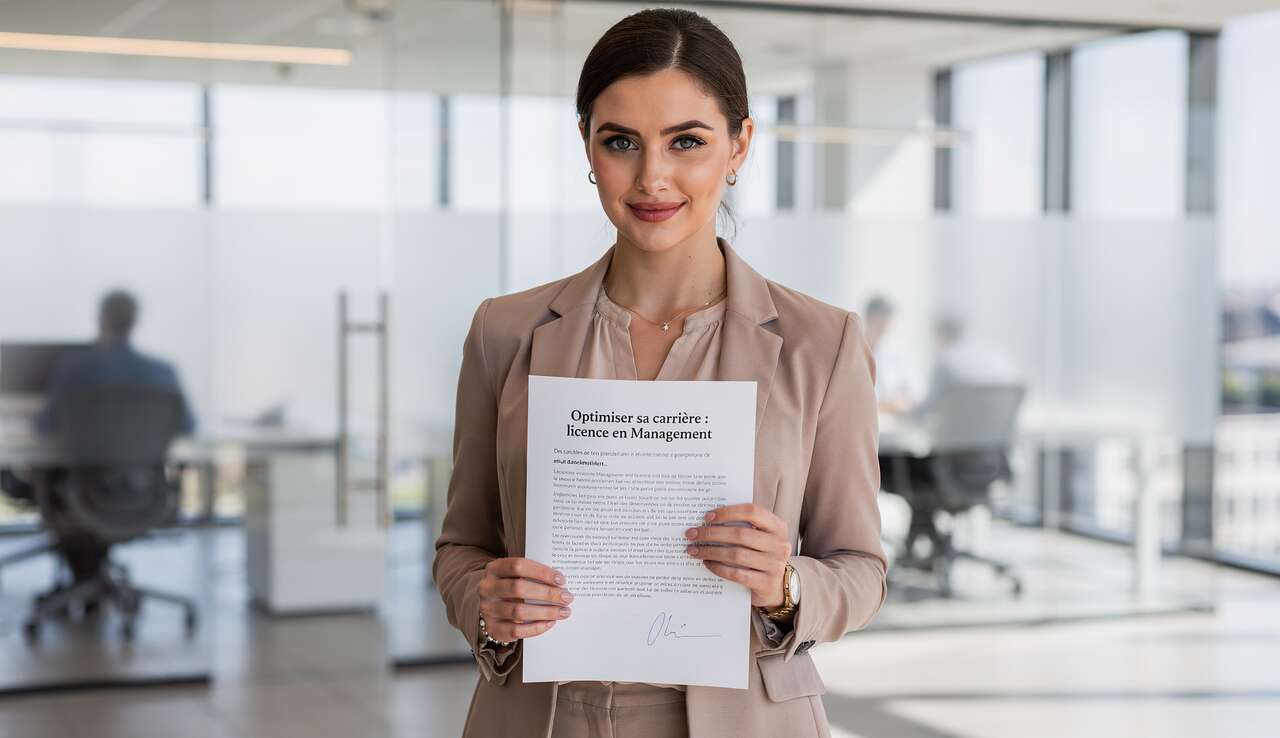 Optimiser sa carrière : licence en Management