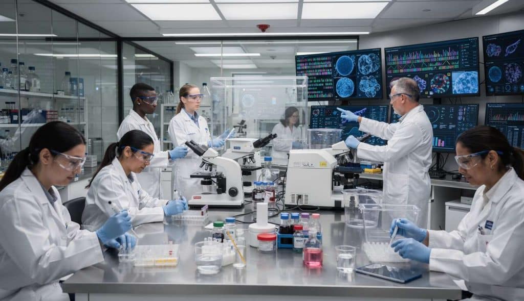 Évolution de carrière pour les techniciens de laboratoire en biotech