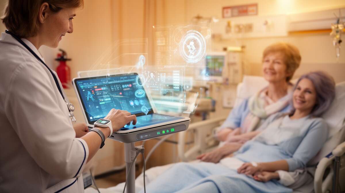 Nouvelles technologies : b&eacute;n&eacute;fices pour les patients