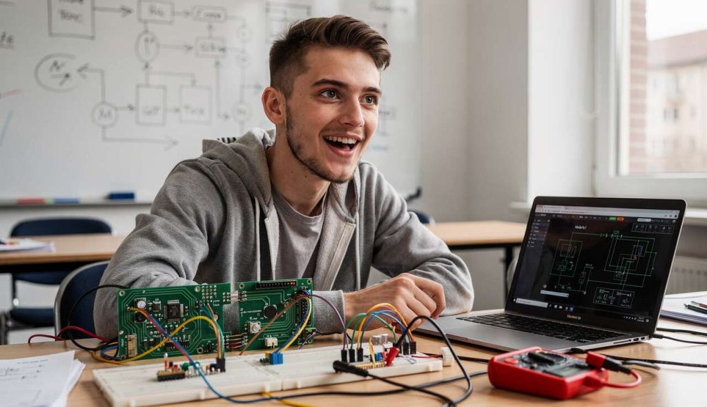 Quel parcours après le bac STI2D pour une carrière en génie électrique ?
