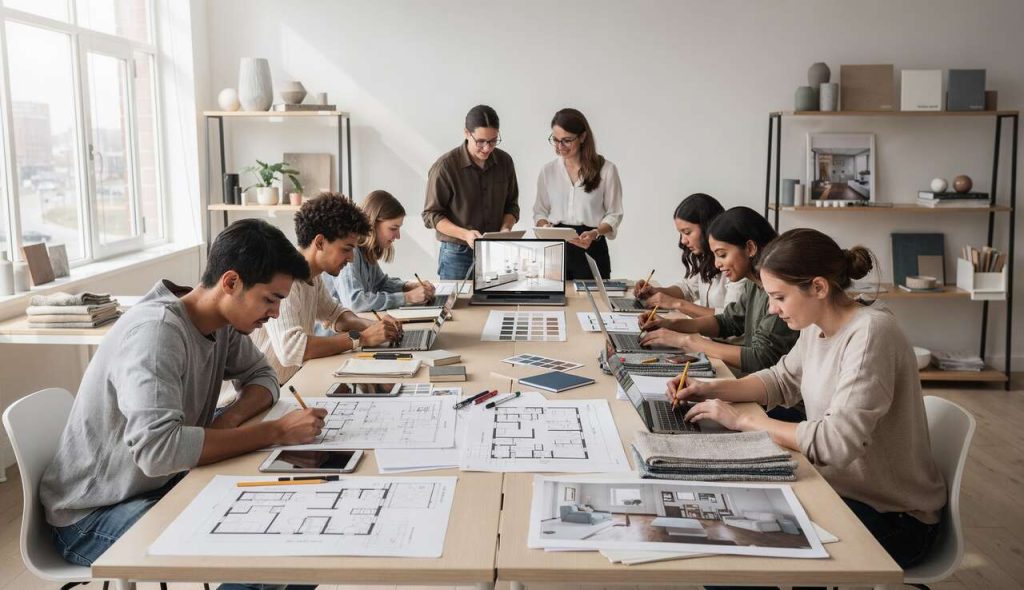 Formation pour exceller en architecture d'intérieur après un Bac STD2A