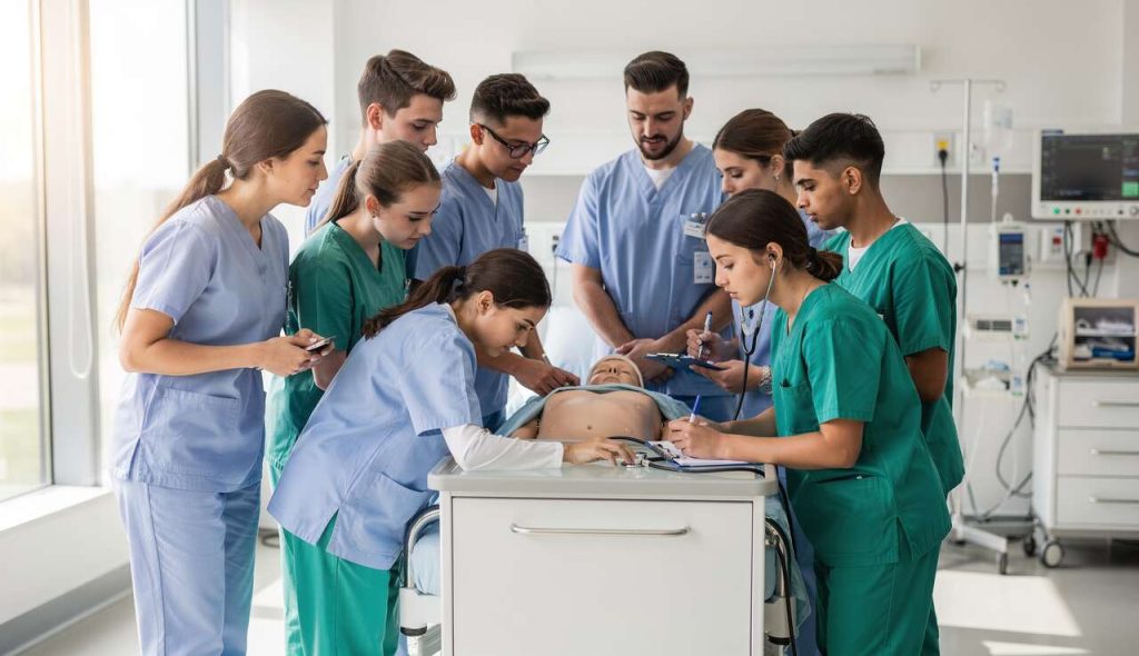 Stages infirmiers : avantages pour les élèves en ST2S