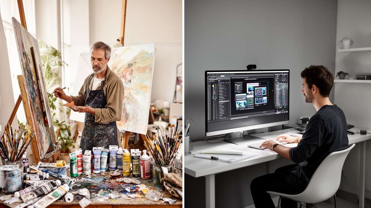 Diff&eacute;rences cl&eacute;s entre arts plastiques et design