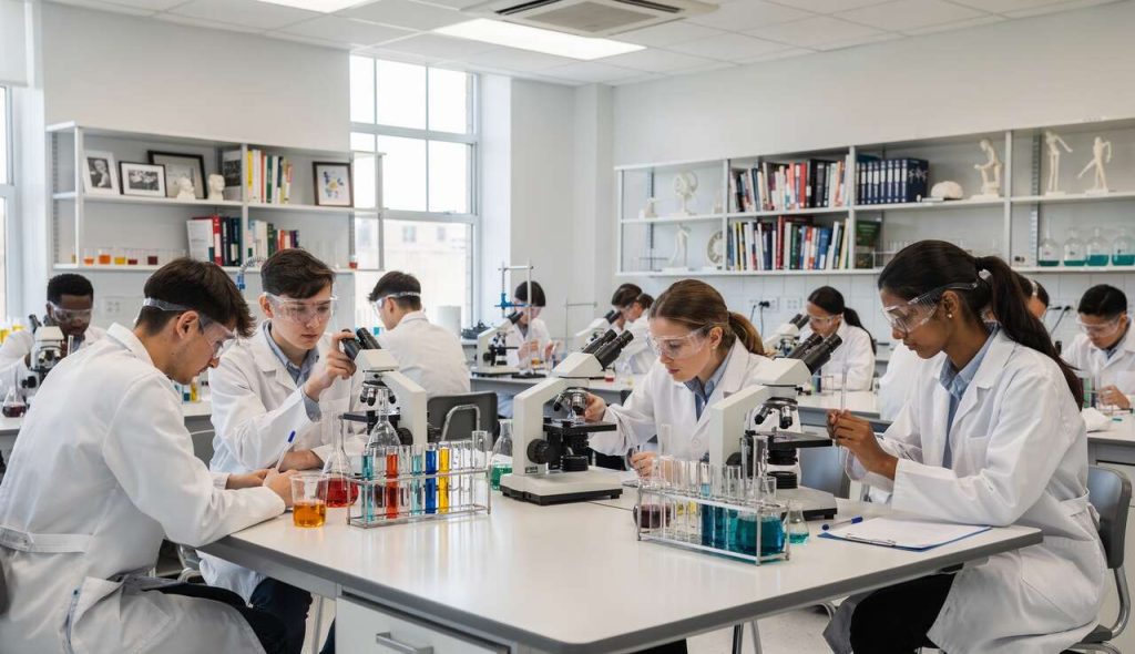 Options de spécialisation post-baccalauréat STL au lycée technique